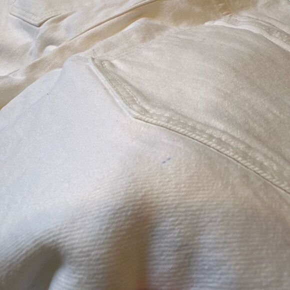 Madewell The High-Rise Slim Boyjean Boyfriend Jeans in Tile White Size 27” - Picture 13 of 13